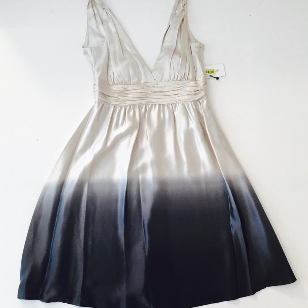 Calvin Klein silk ombré dress